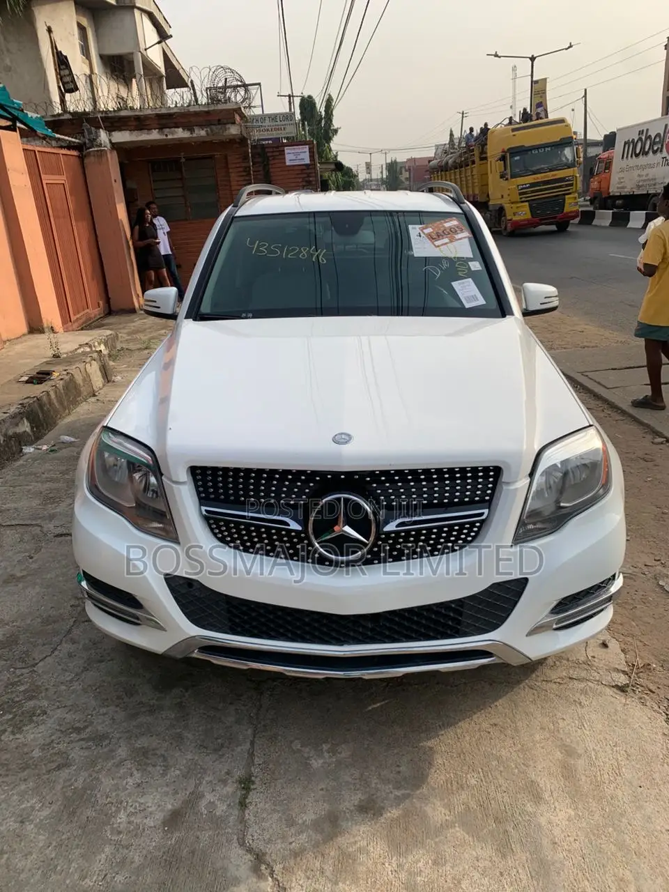 Mercedes-Benz GLK-Class 350 4MATIC 2013 White