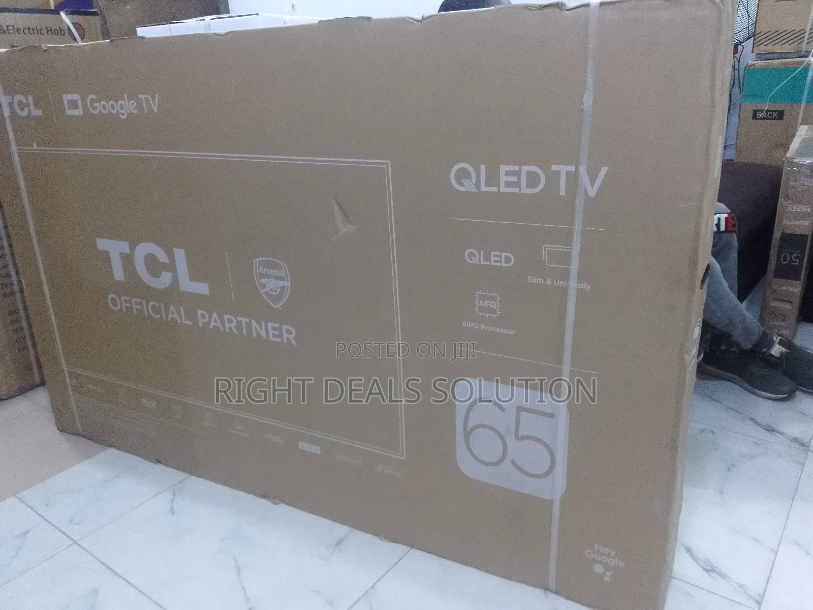 TCL 65" Qled 2026 Ready: Supercharged Colors, Streaming More