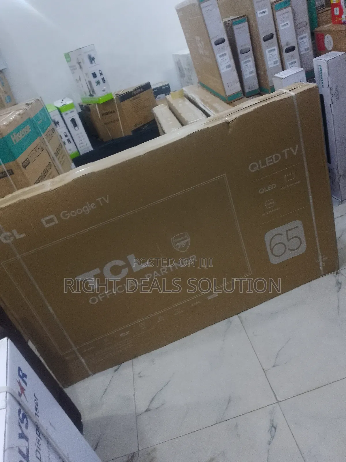 TCL 65-Inches Qled Powerhouse – Quantum Color Meets 144hz Gaming Glory