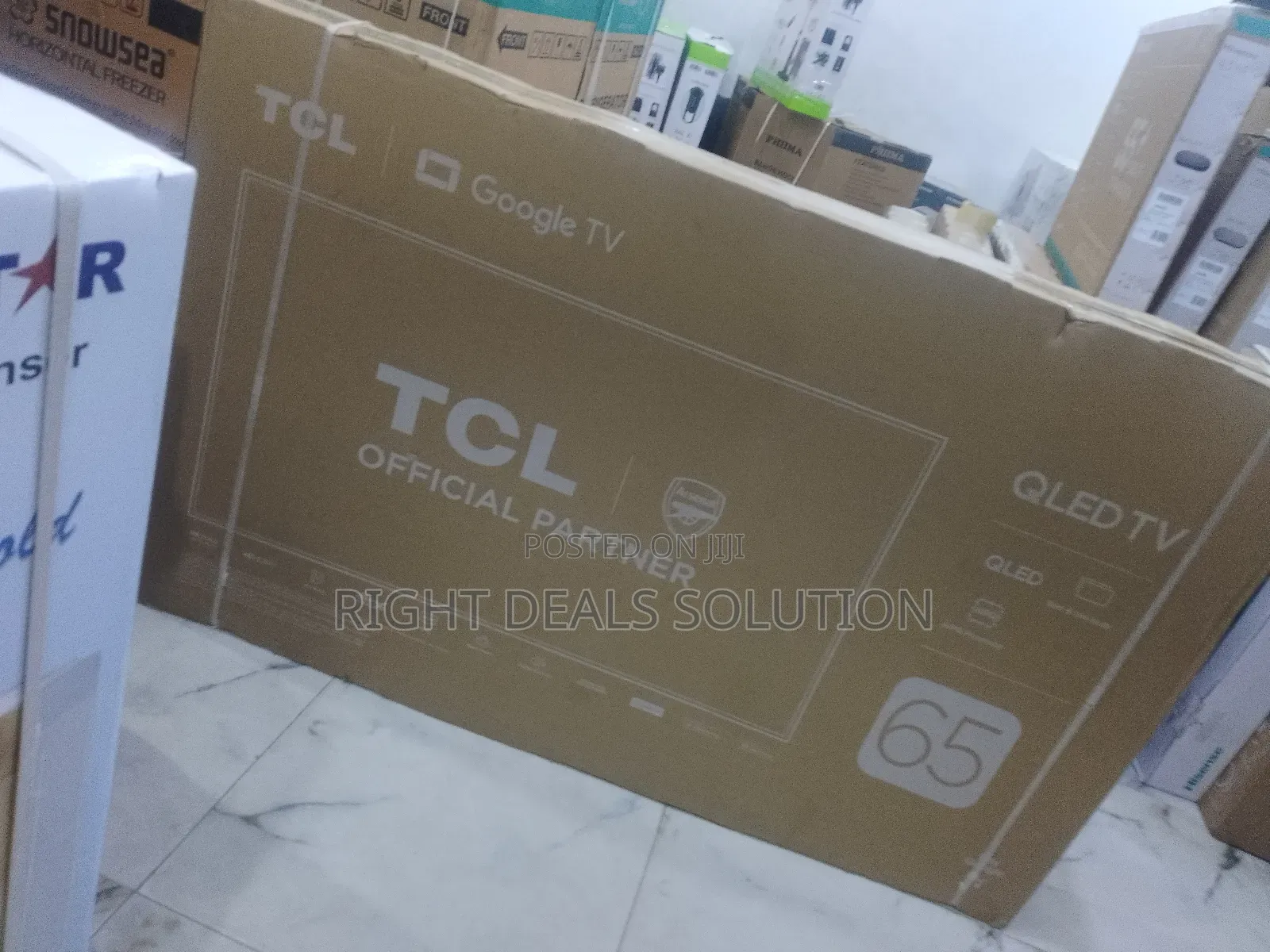 TCL 65-Inches Qled Powerhouse – Quantum Color Meets 144hz Gaming Glory