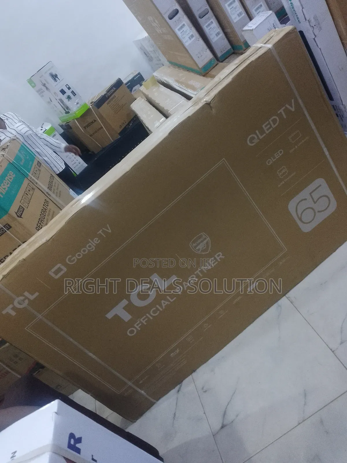 Behold the Brilliance – TCL 65" Qled With Precision Control