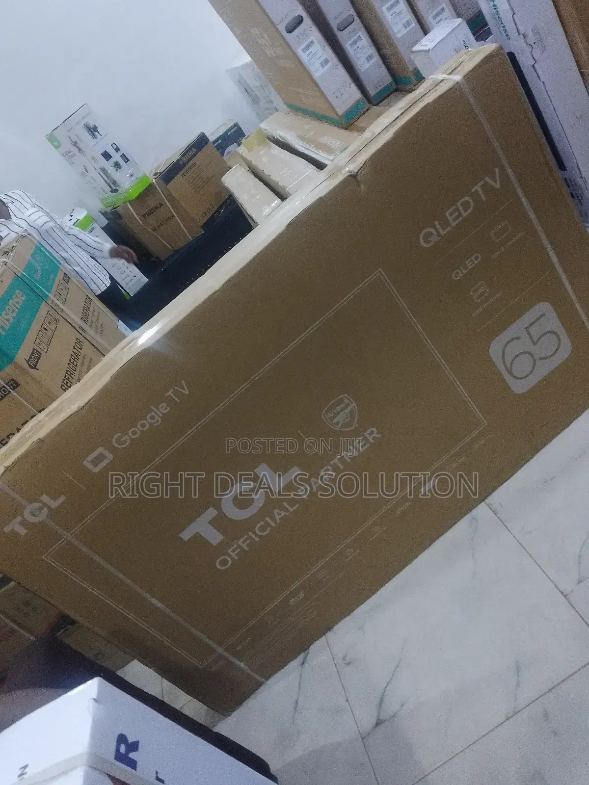 Behold the Brilliance – TCL 65" Qled With Precision Control