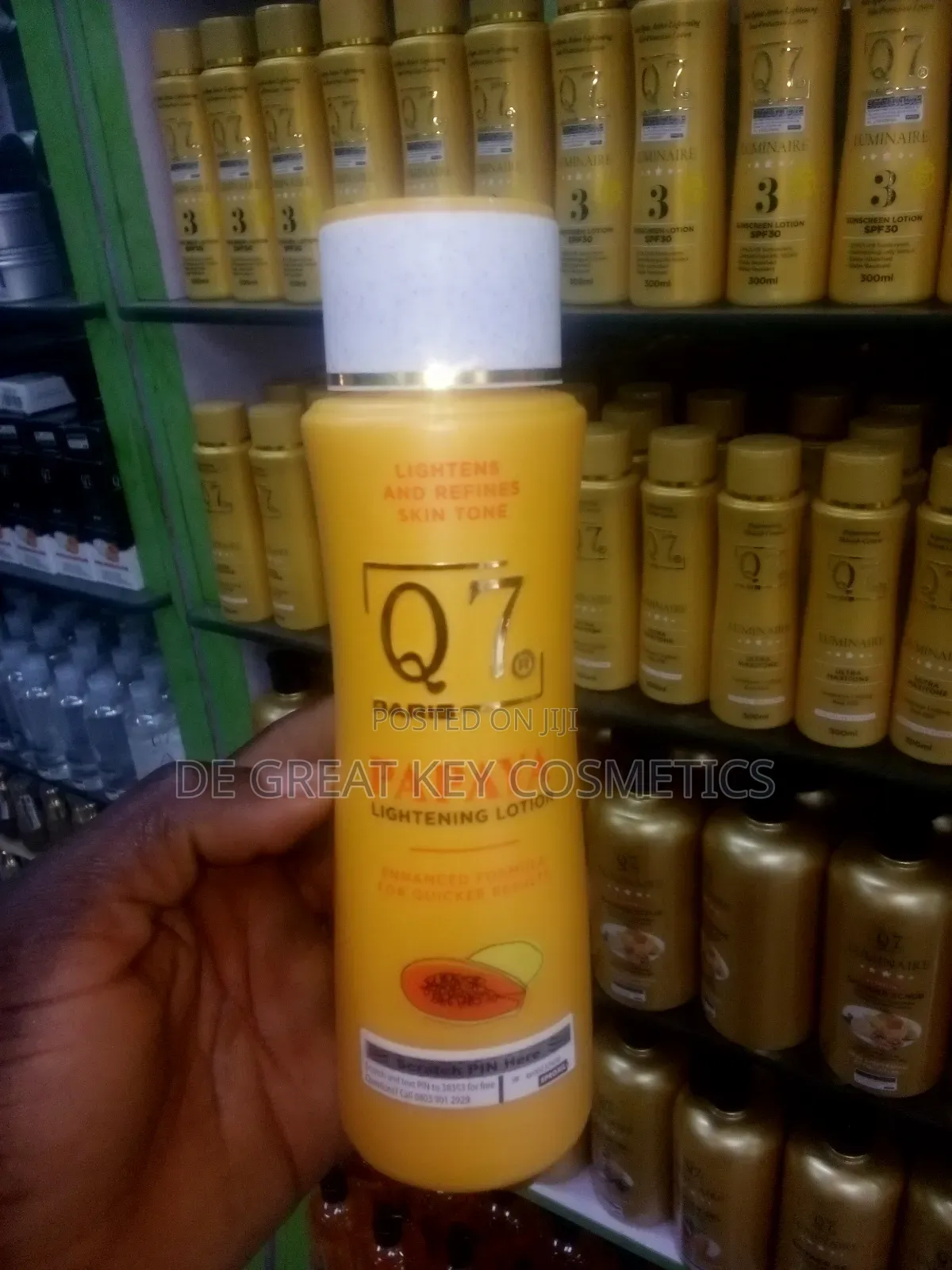 Q7 Papaya Lightening Lotion