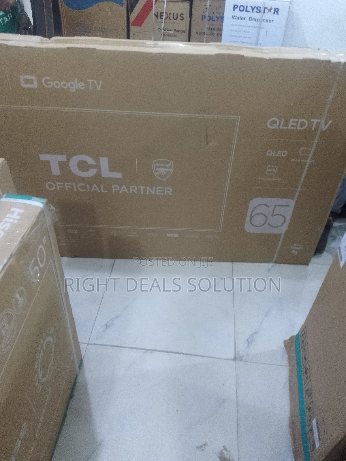 TCL 65" Qled Masterpiece: Anti-Glare Screen, Zero Compromise