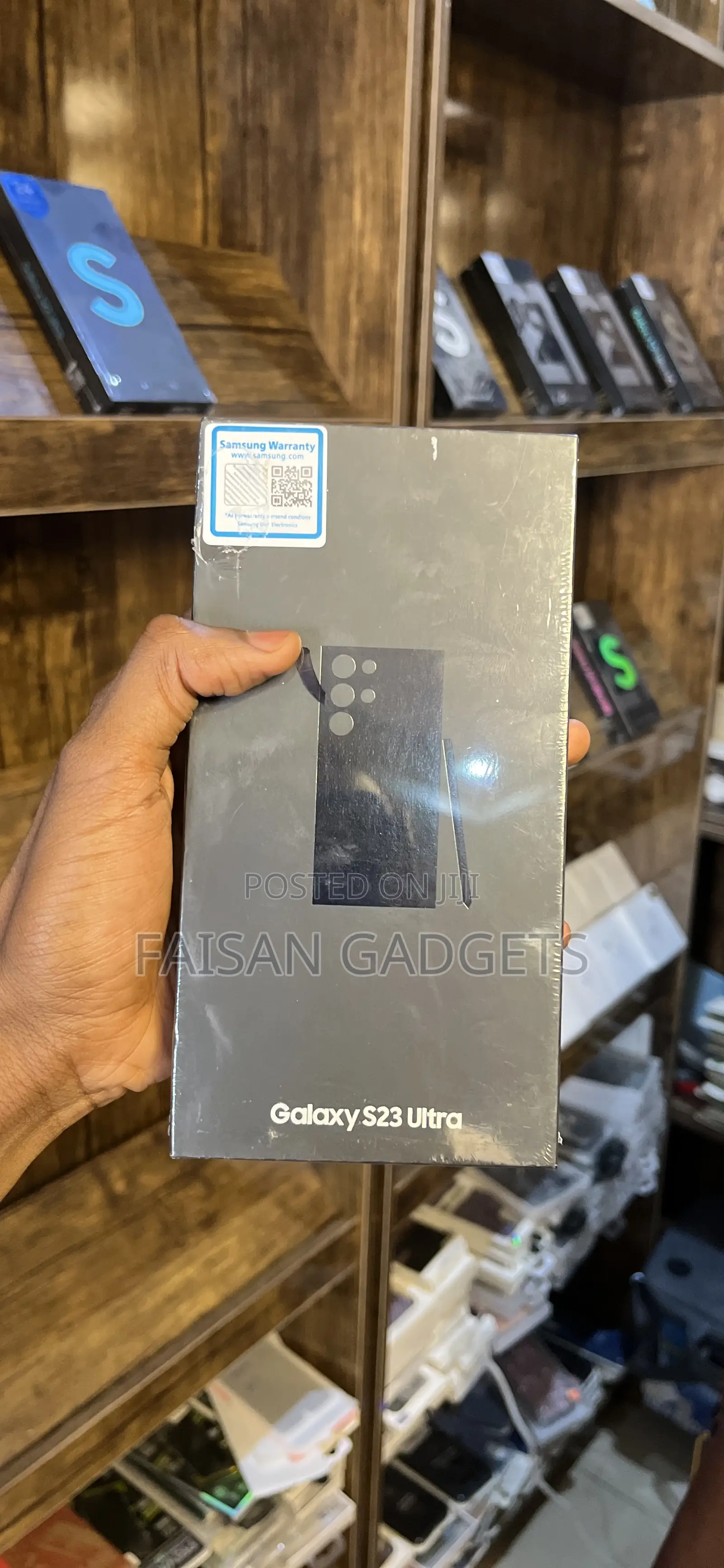 New Samsung Galaxy S23 Ultra 256 GB Black