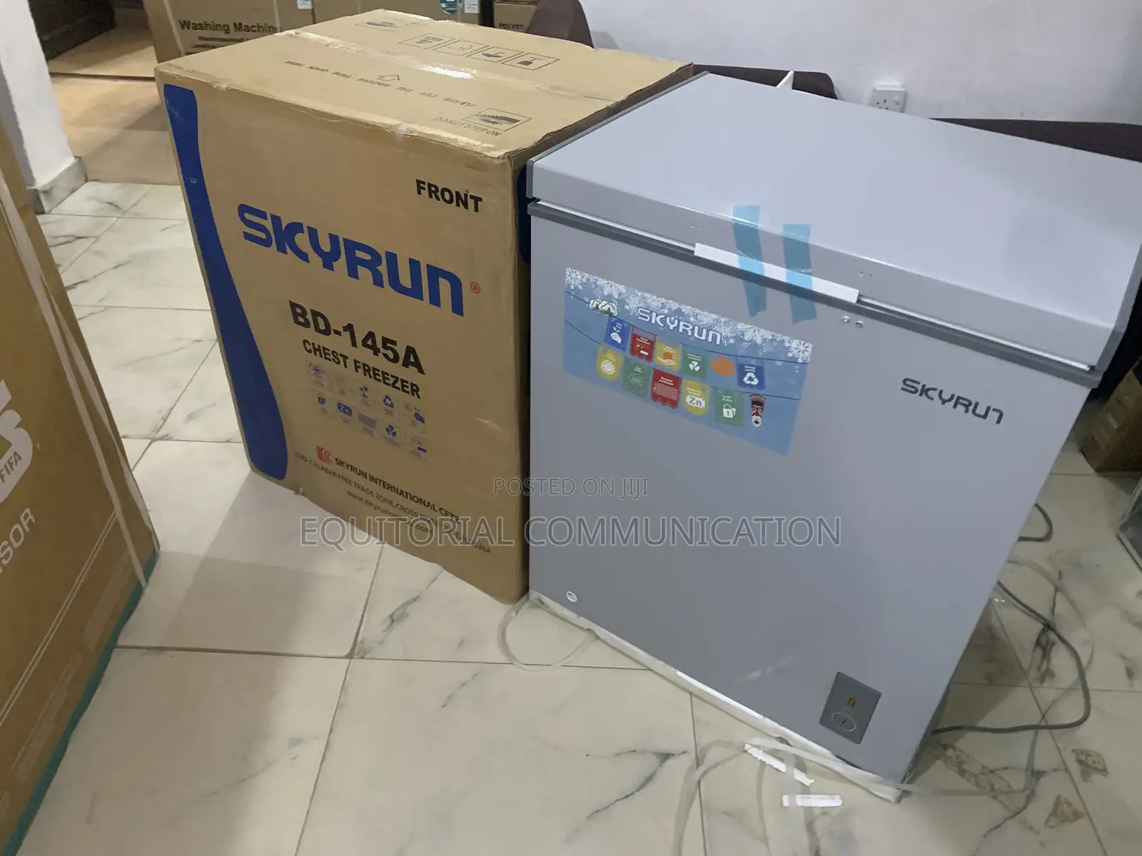 Skyrun Bd-145a Deep Freezer – Compact Storage Solution
