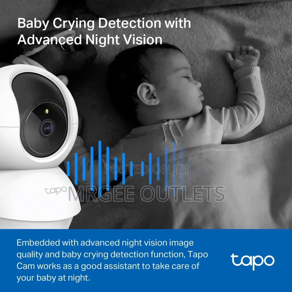 Tp-Link Tapo C200 Pan/Tilt Home Security Wi-Fi Camera