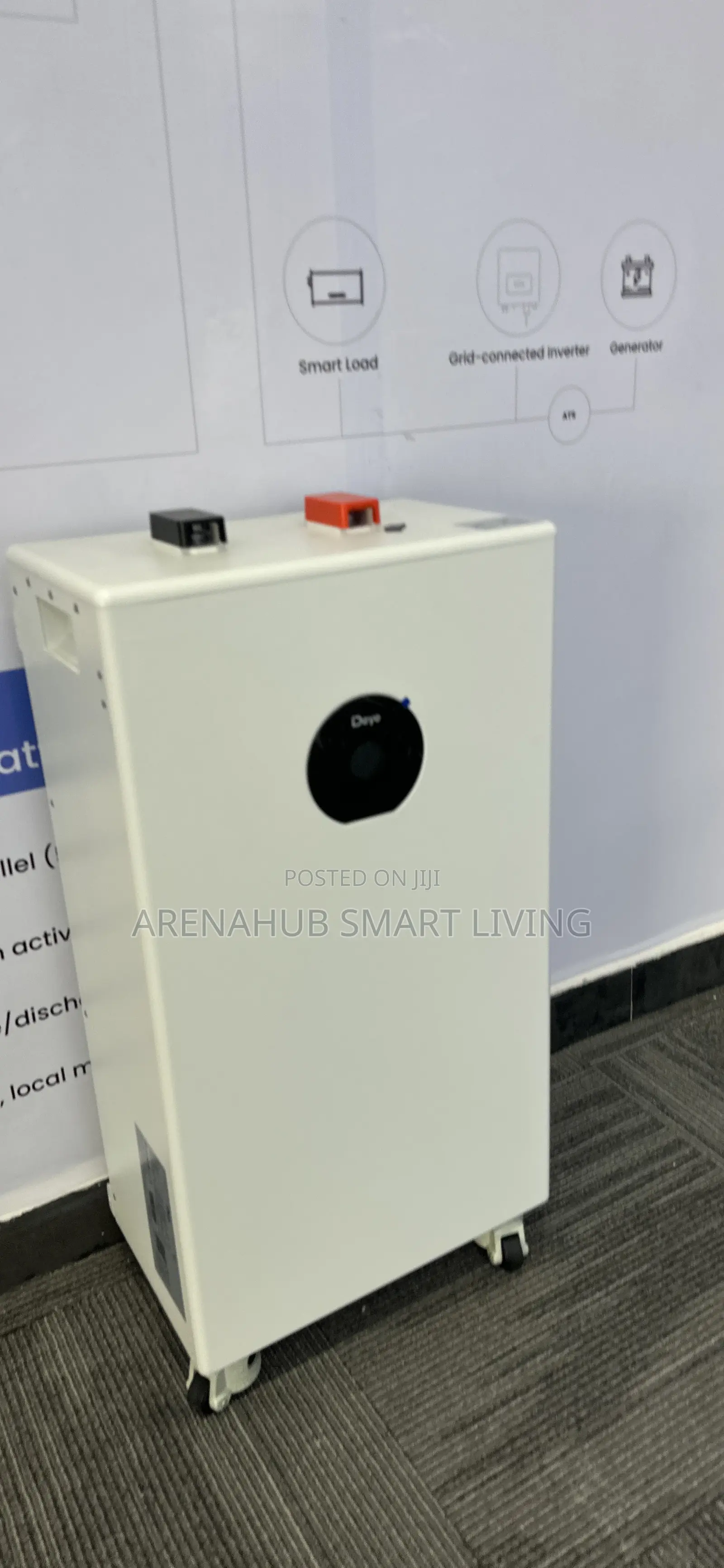 Standing 16kwh Lithium Battery Deye