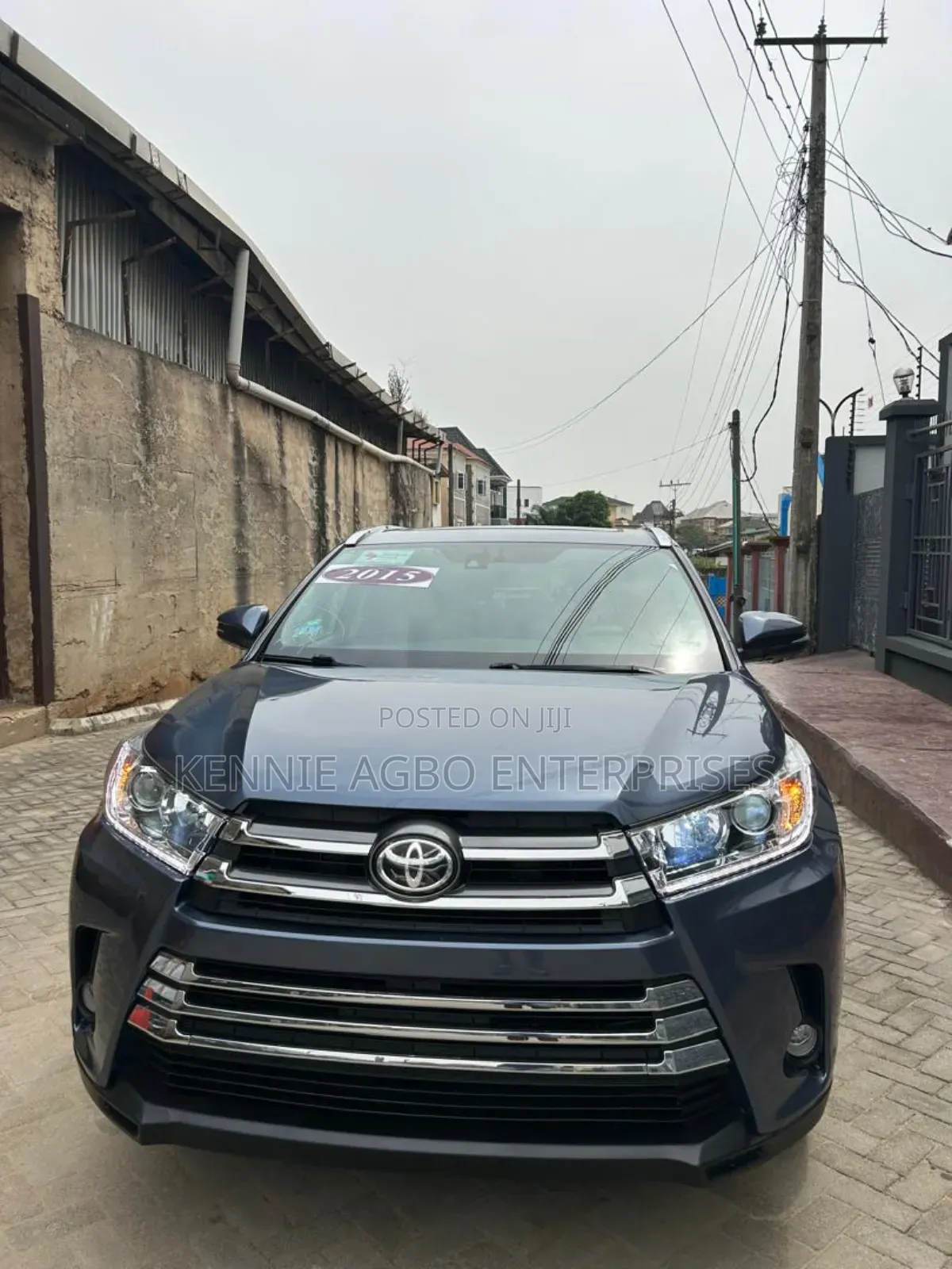 Toyota Highlander Limited Platinum 4dr SUV AWD (3.5L 6cyl 6A) 2015 Blue