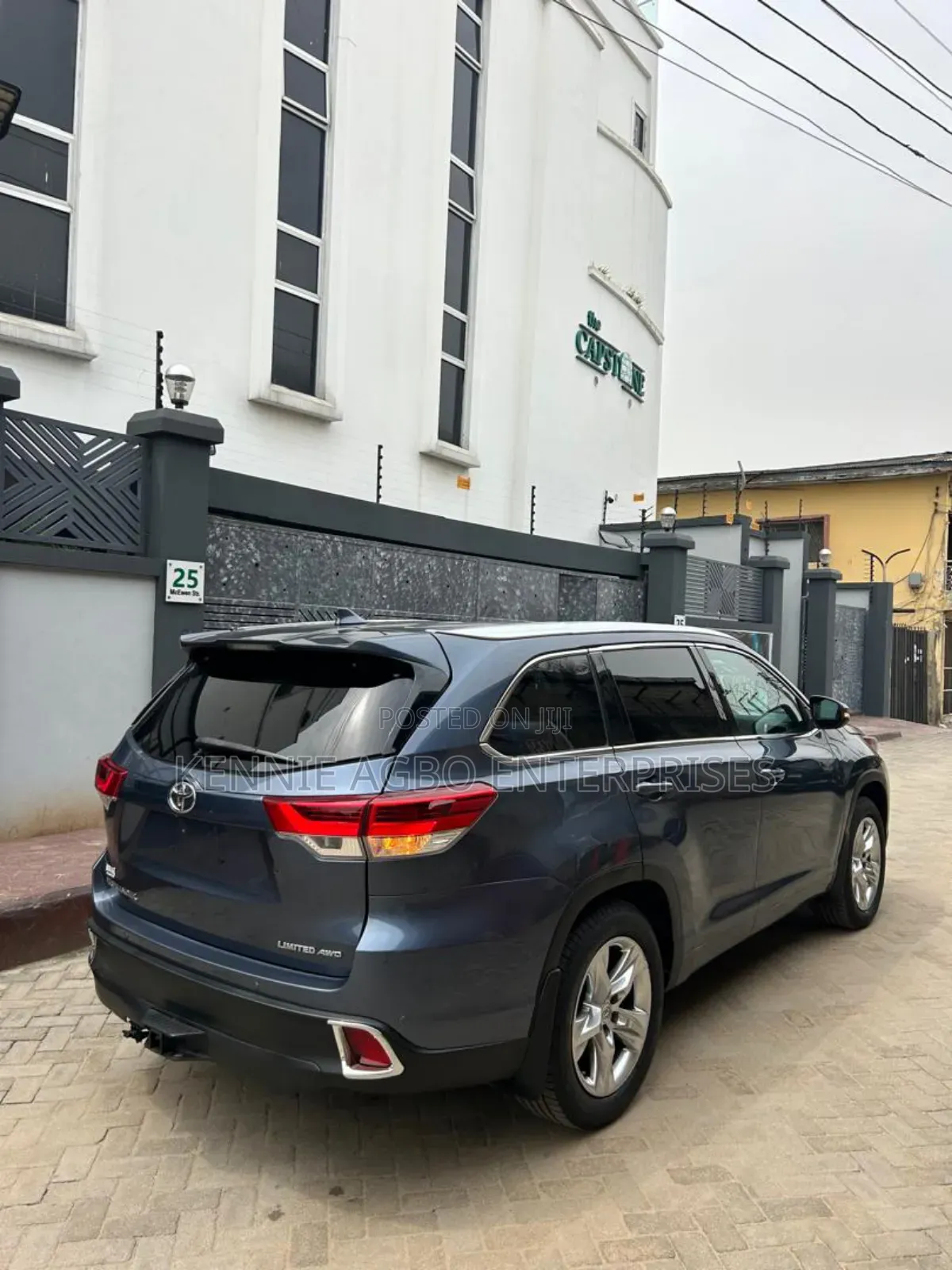 Toyota Highlander Limited Platinum 4dr SUV AWD (3.5L 6cyl 6A) 2015 Blue