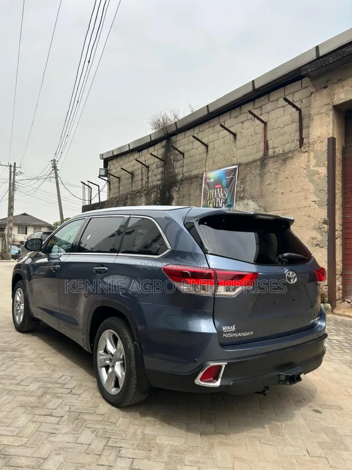 Toyota Highlander Limited Platinum 4dr SUV AWD (3.5L 6cyl 6A) 2015 Blue