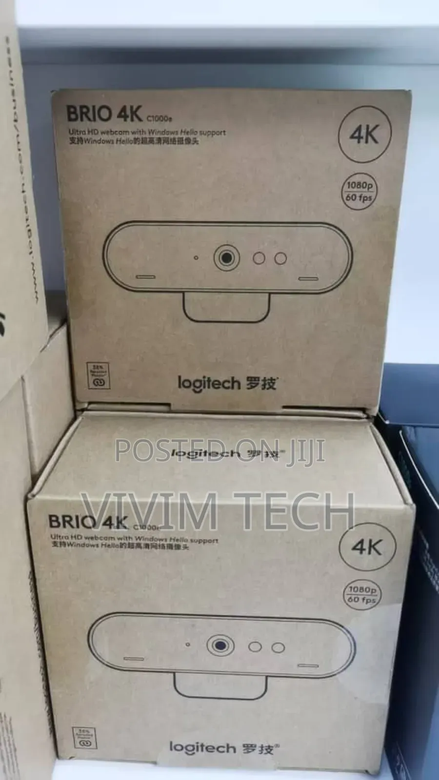  Logitech Brio Webcam