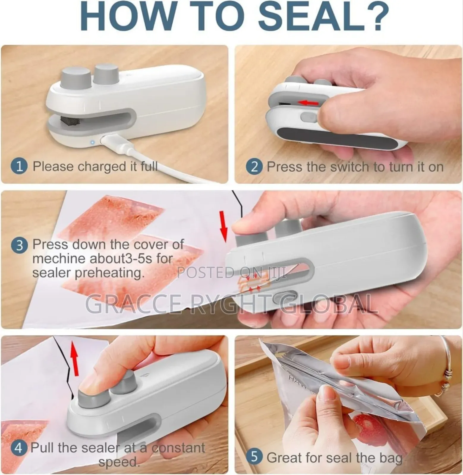 Portable Mini Heat Sealing Machine