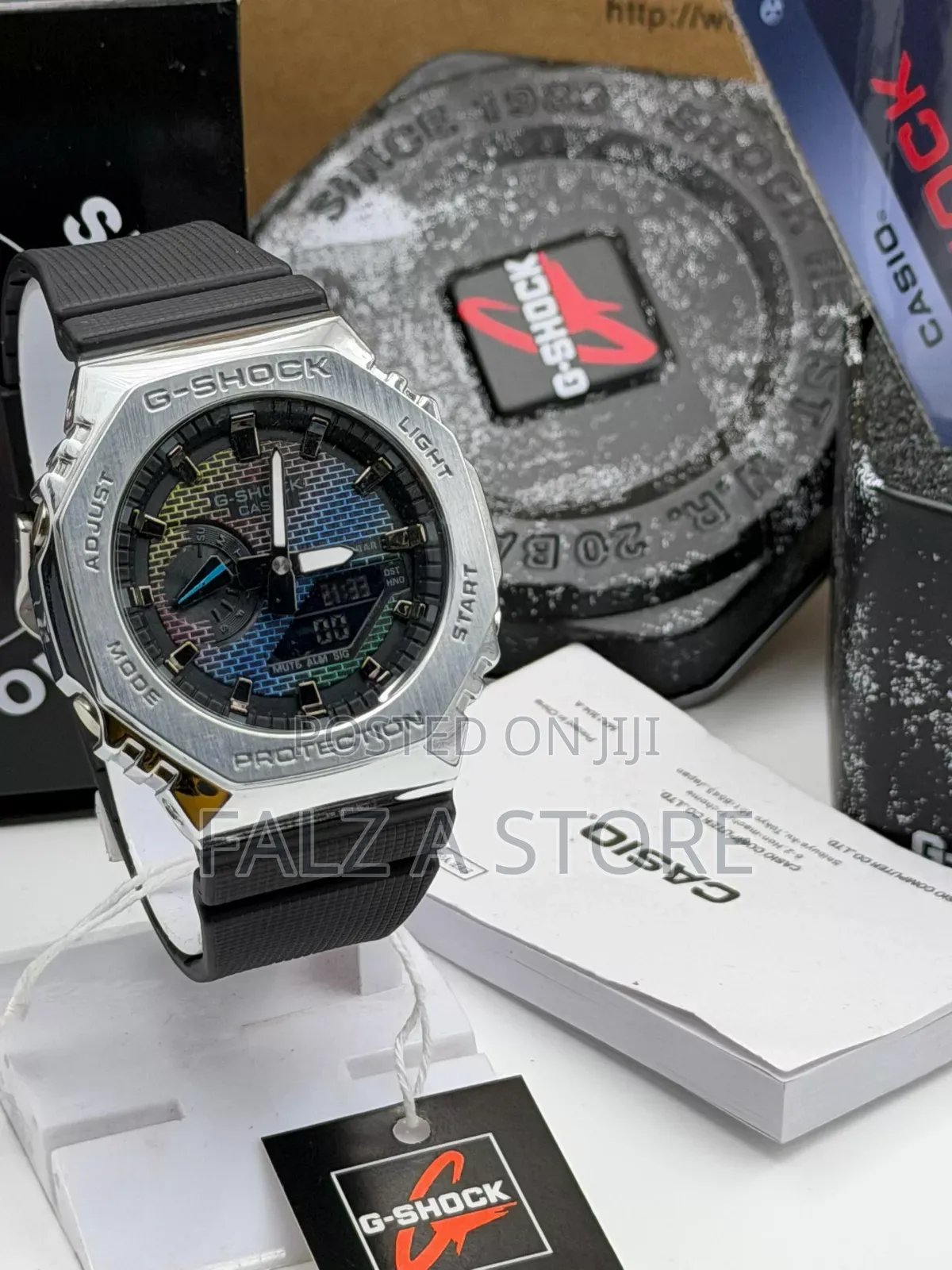 G-Shock Rubber Wristwatch (Analog and Digital)