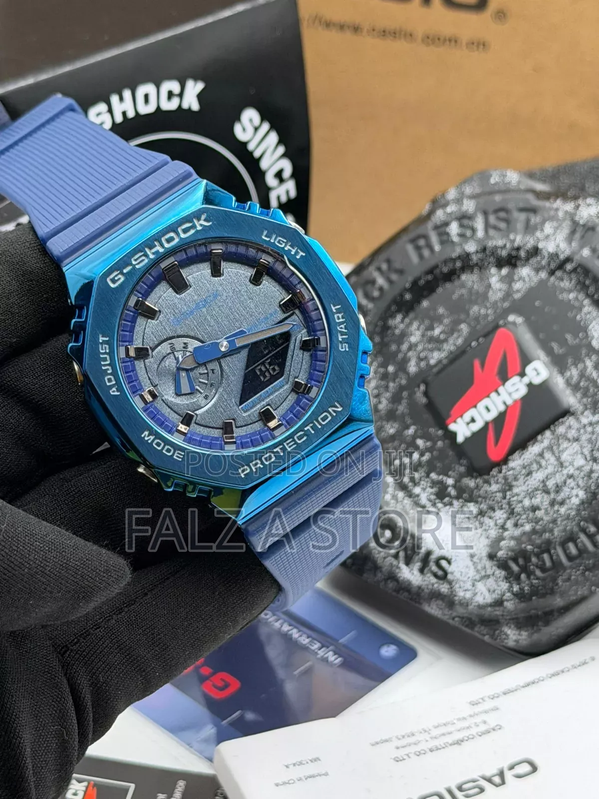 G-Shock Rubber Wristwatch (Analog and Digital)