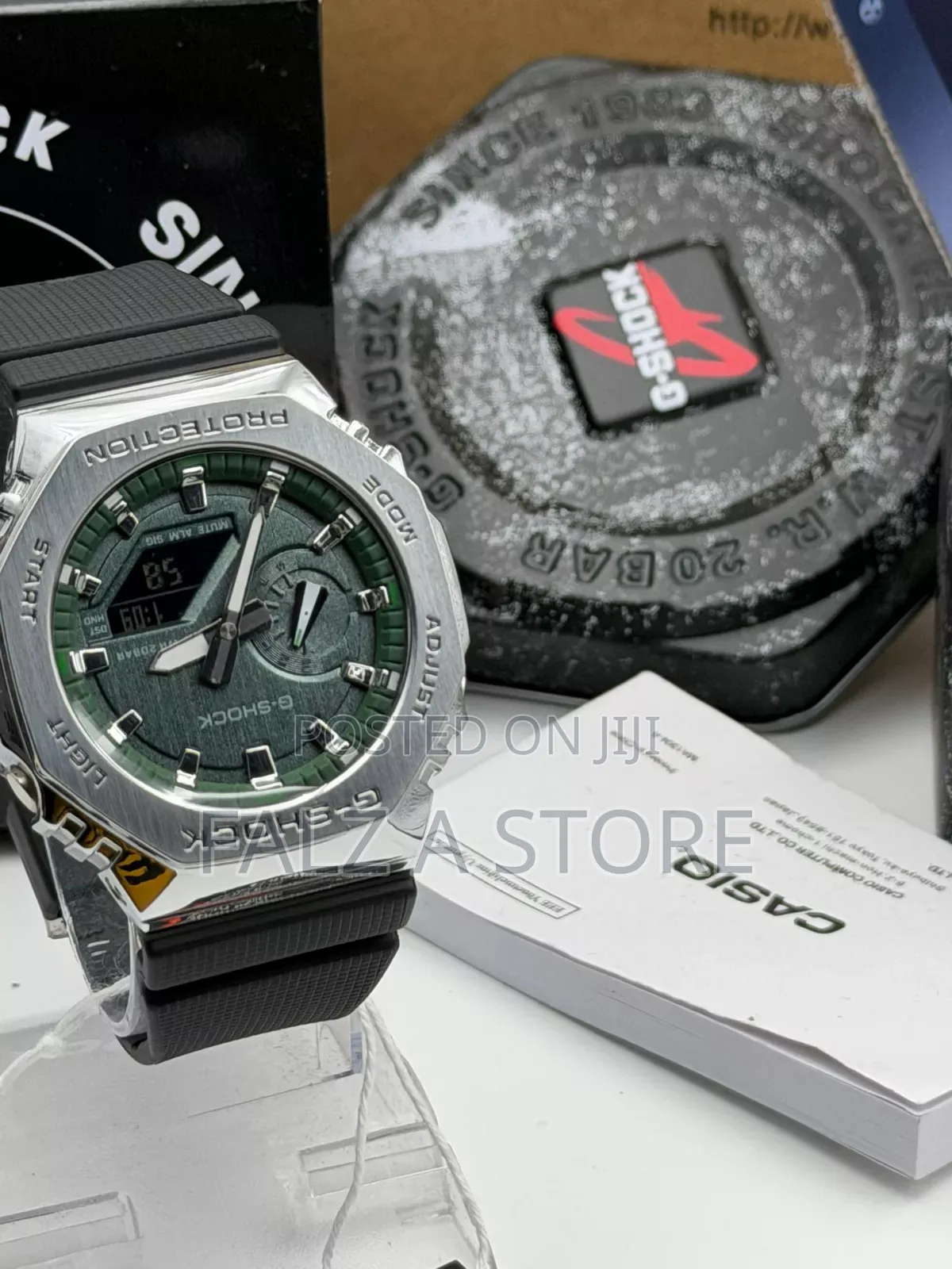 G-Shock Rubber Wristwatch (Analog and Digital)