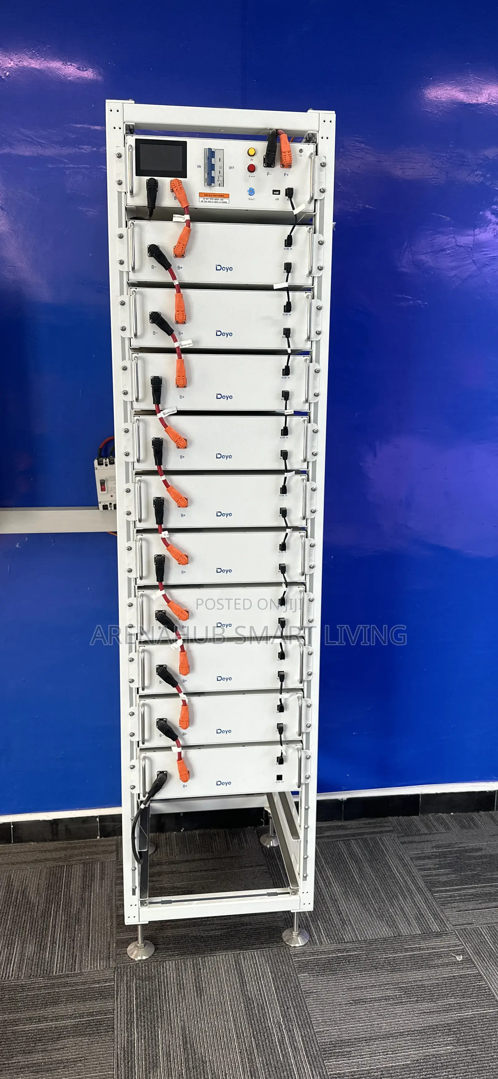 55kwh Deye Stackable Lithium Battery
