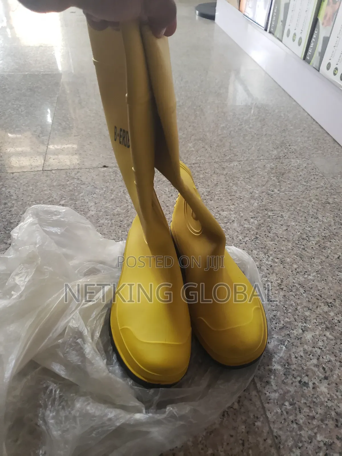Industrial Yellow Safety Boots