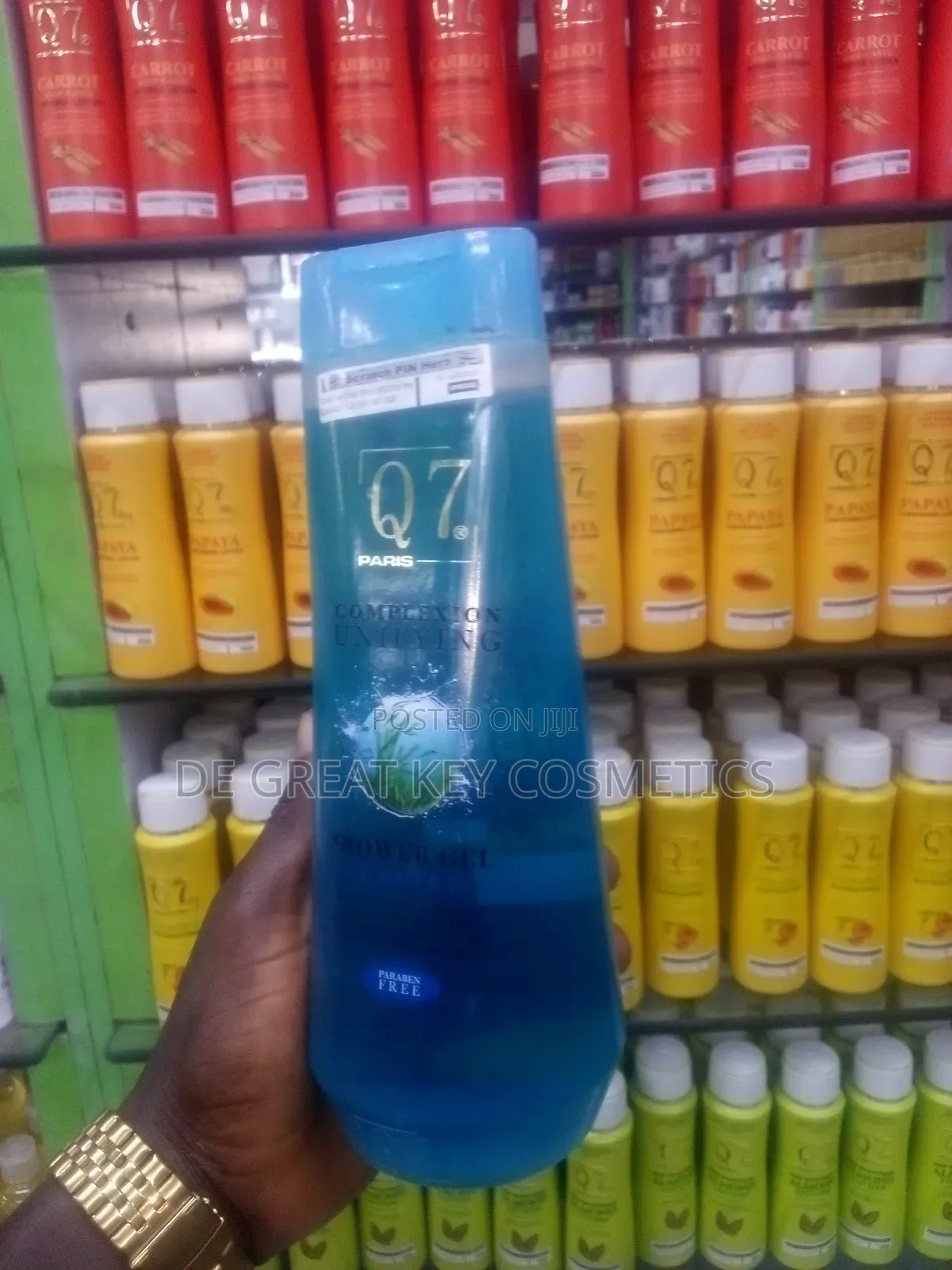 Q7 Complexion Unifying Seaweed Shower Gel (Anti Dark Spot)