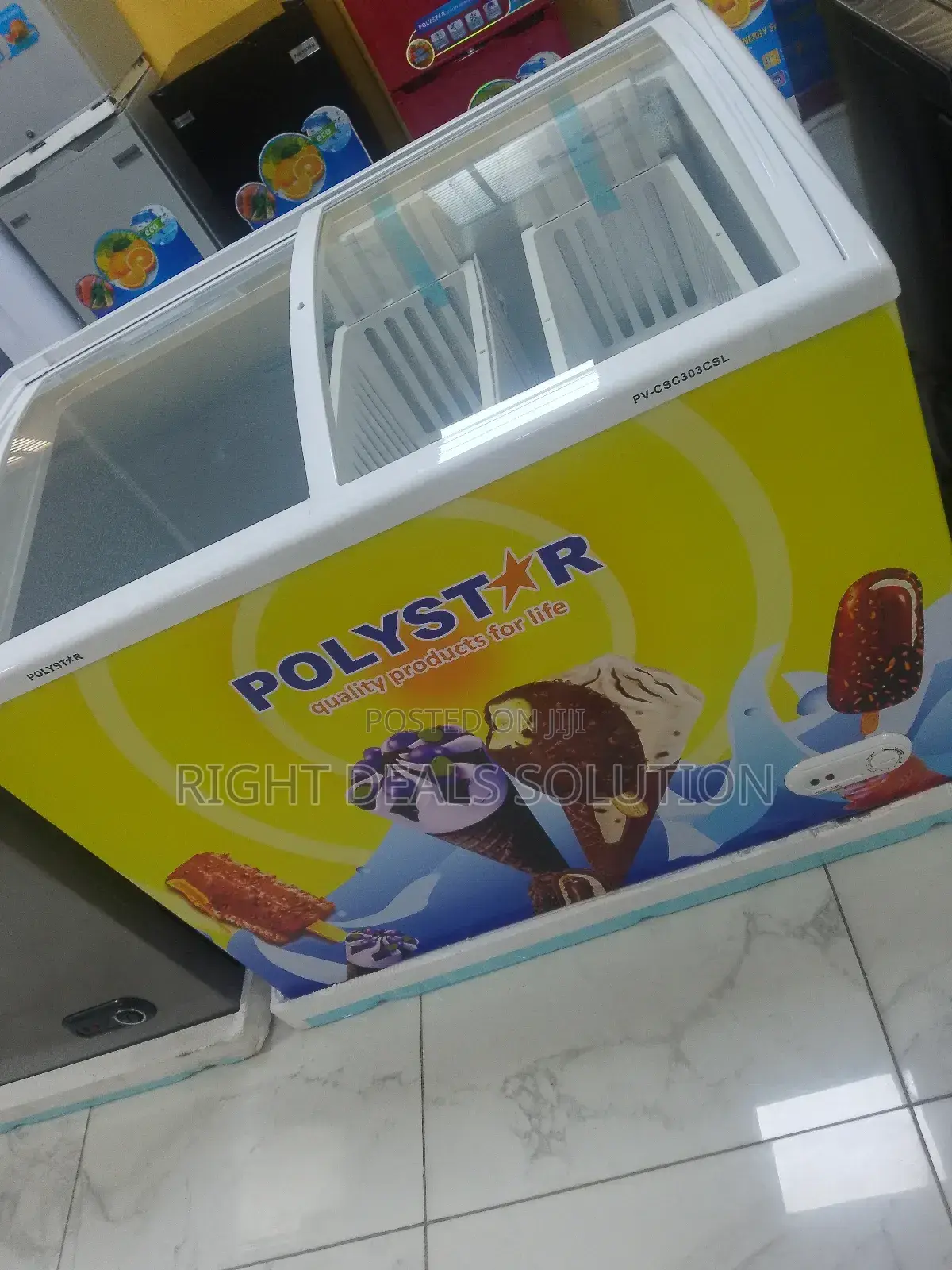 Crystal Clear Sales Booster: Pv-Csc303csl 300l Display Chest Freezer