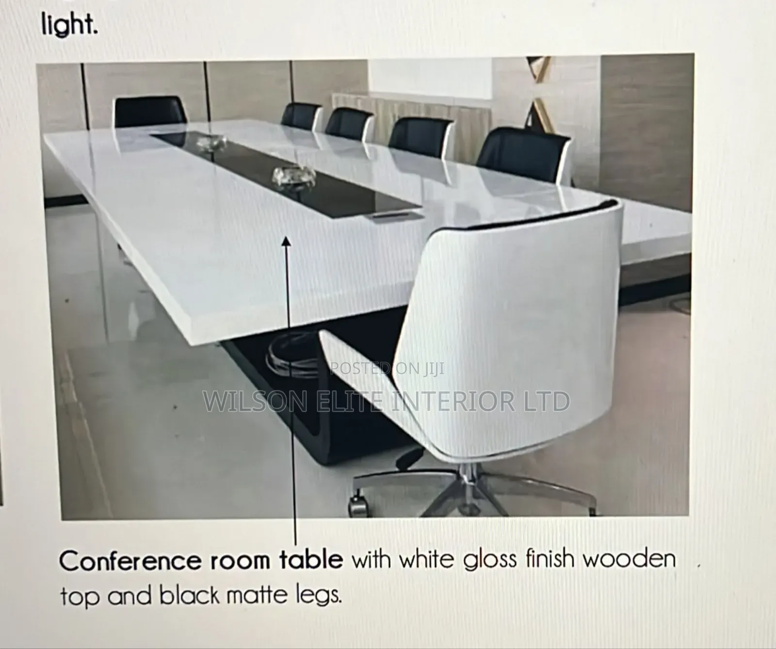 6 Meters By 20 Seaters Conference Table