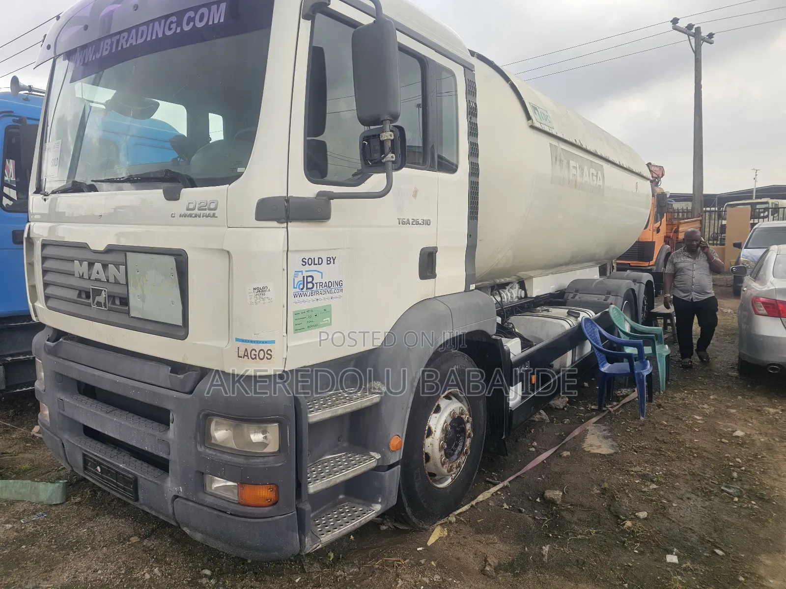 Gas Truck Tokunbo 15ton