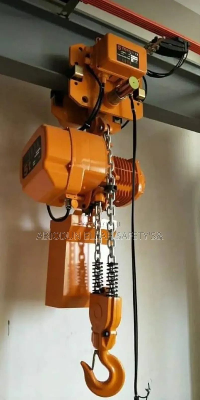 Original 5tons by 10 Meters Chain Electric Chain Block