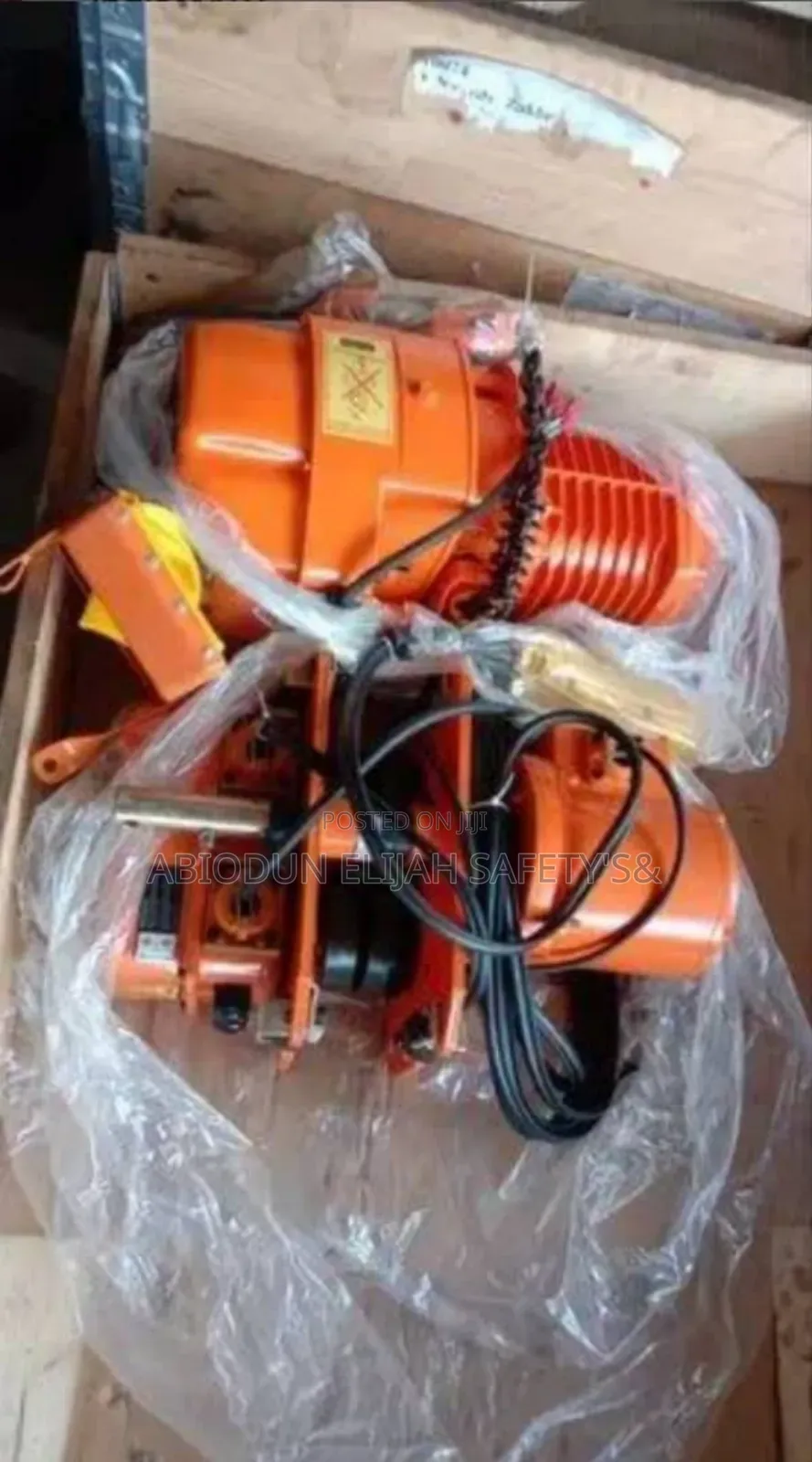 Original Quality 10 Tons by 6 Meters Electric Chain Block