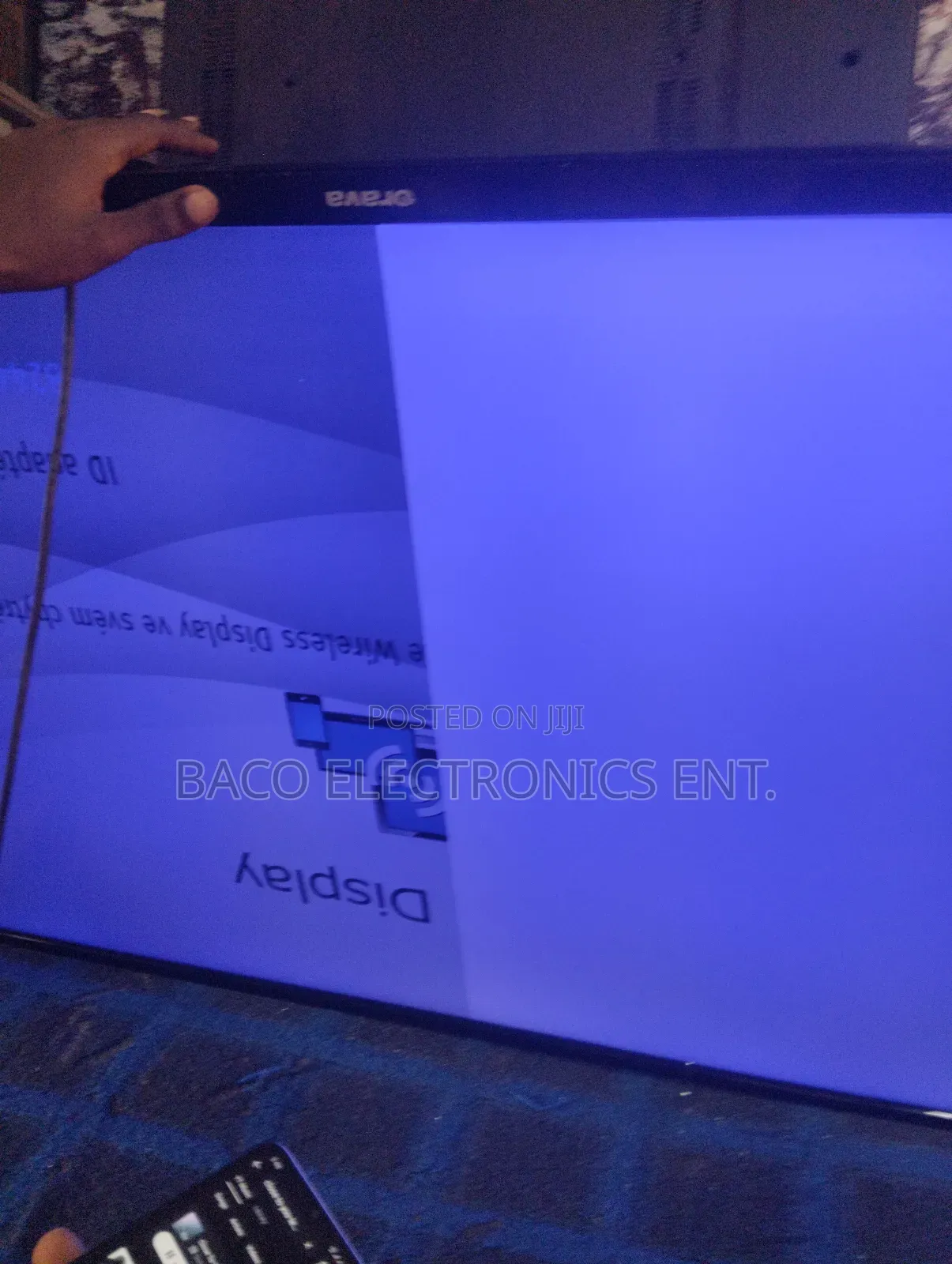 * 50 Inches Samsung Full Smart Tv Screen Fault
