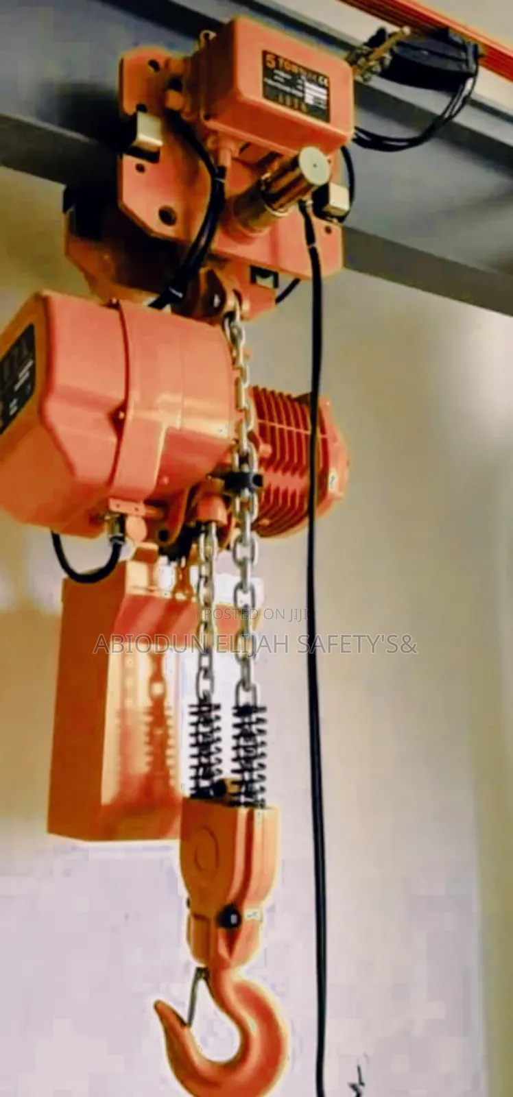 Original Quality Electric Chain Block 1ton by 10 Meters Chain