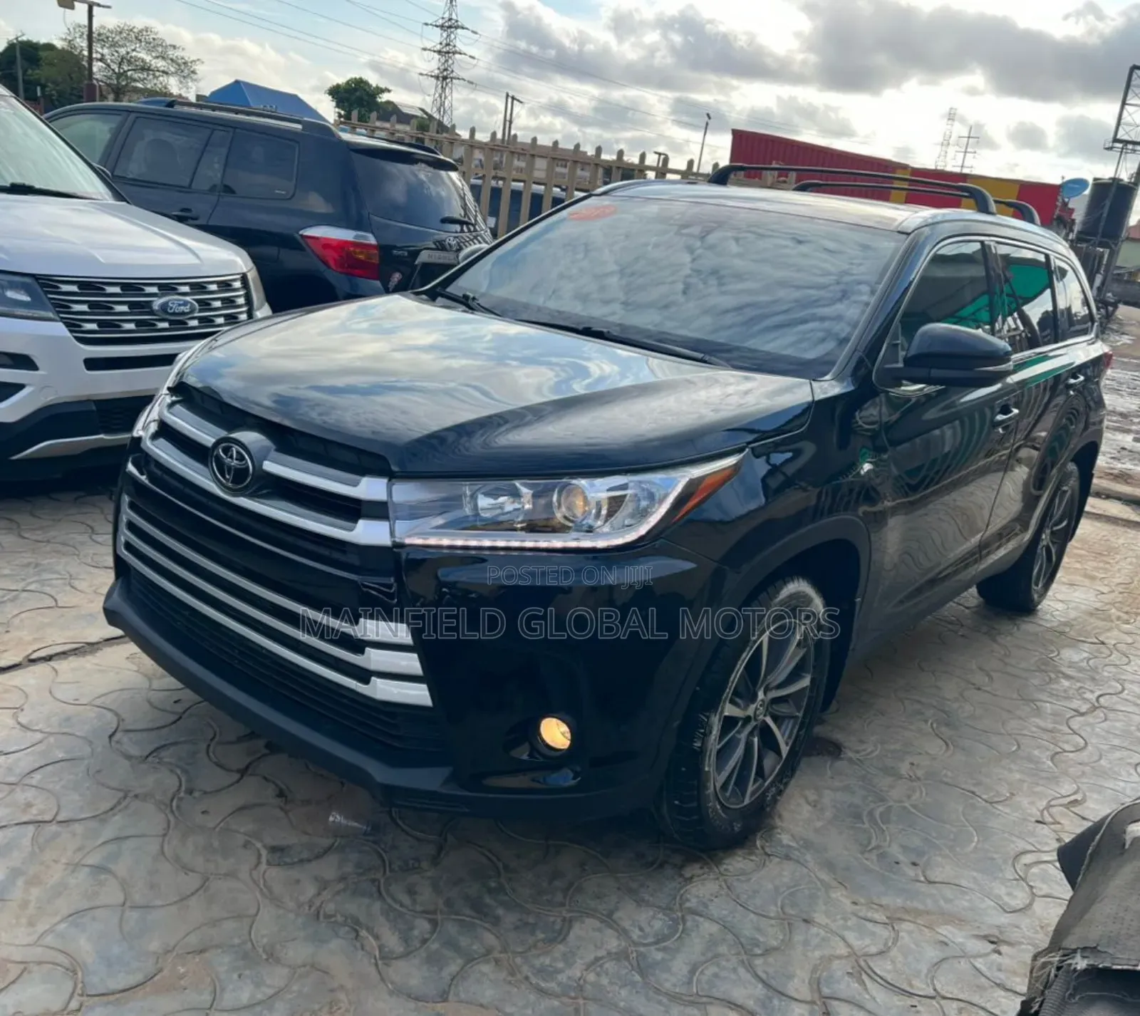 Toyota Highlander XLE 2019 Black