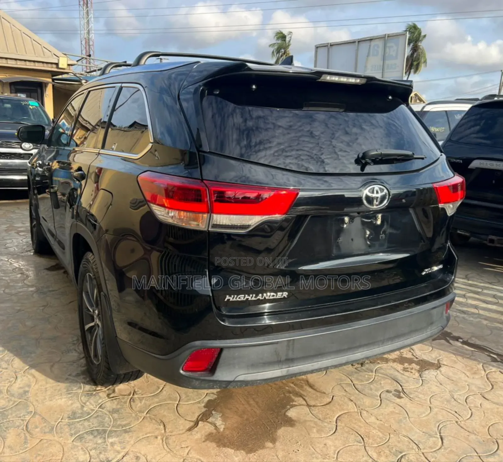 Toyota Highlander XLE 2019 Black
