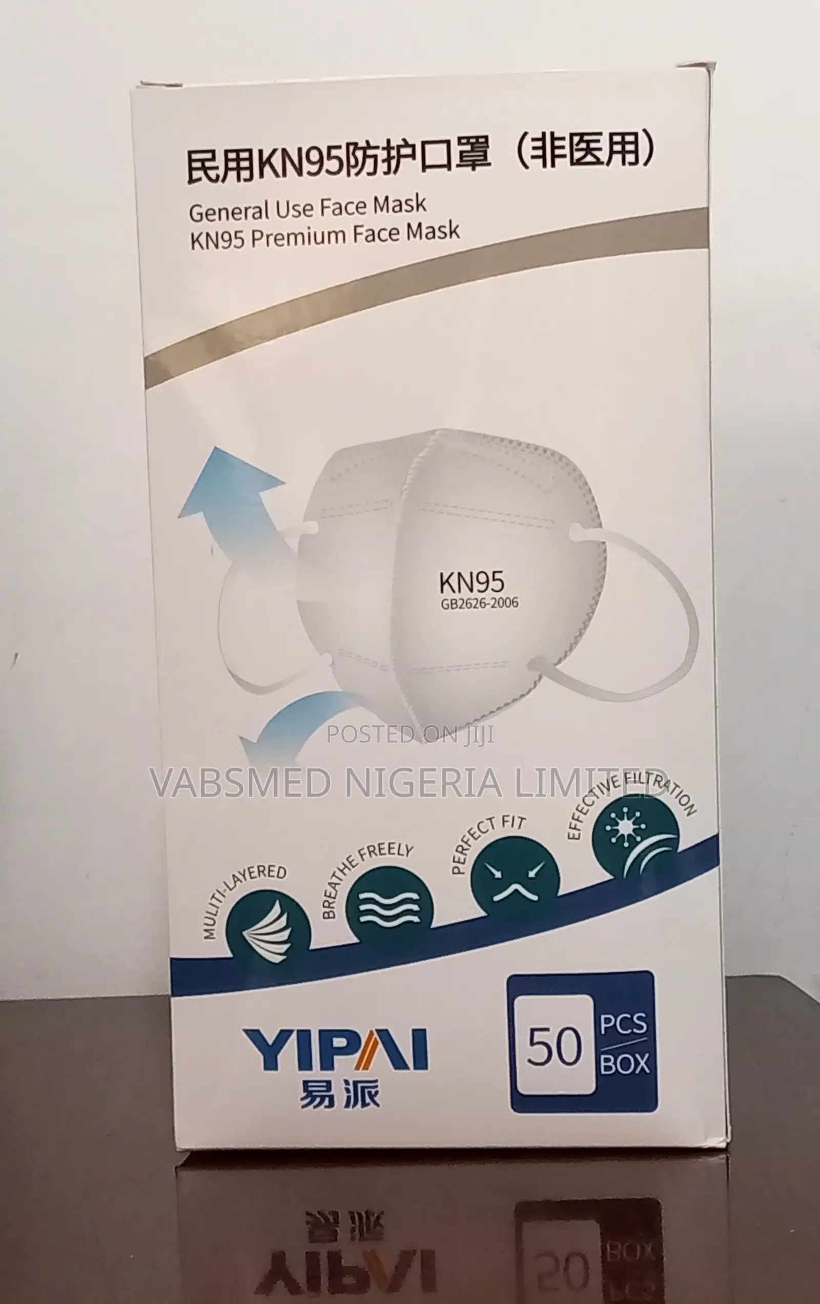 Yipai Kn95 Premium Face Masks