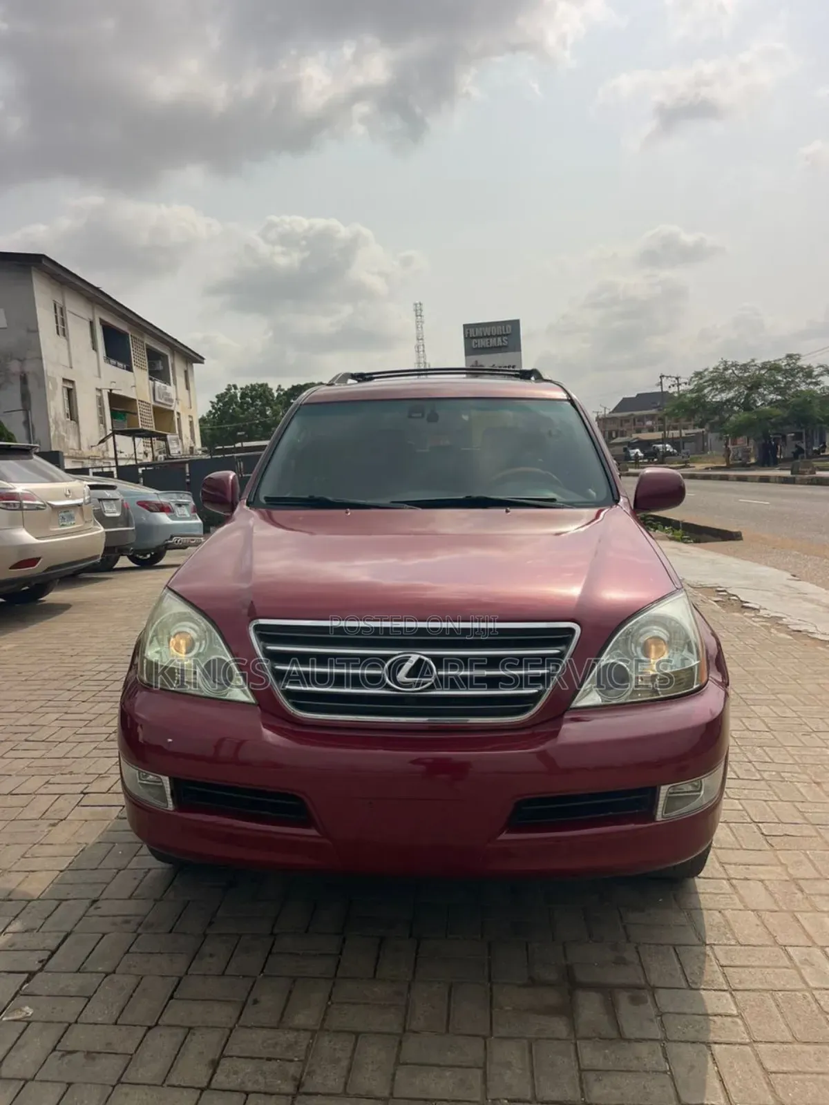Lexus GX 470 Sport Utility 2005 Red