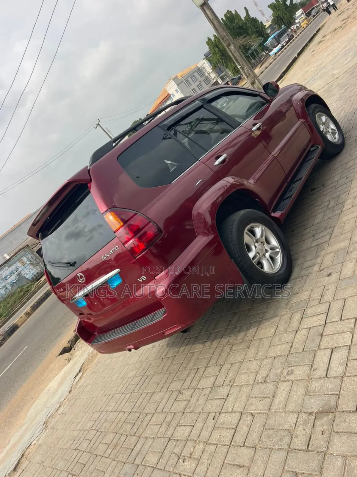 Lexus GX 470 Sport Utility 2005 Red