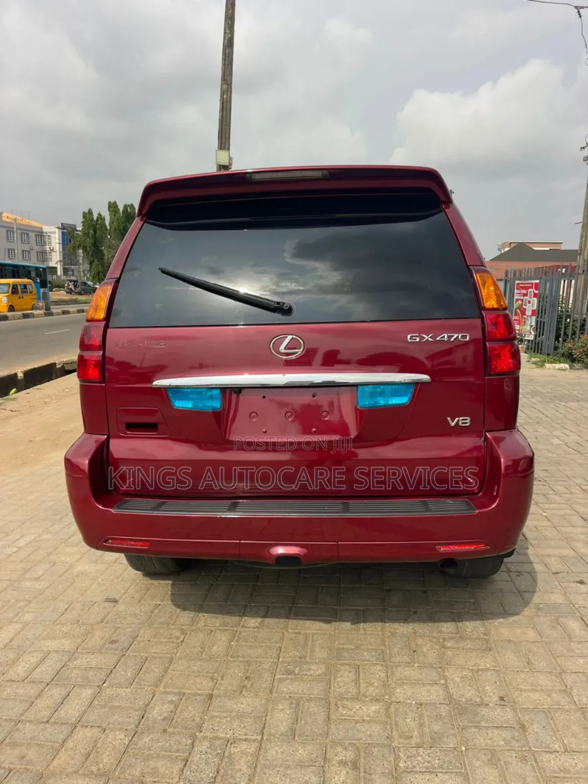 Lexus GX 470 Sport Utility 2005 Red