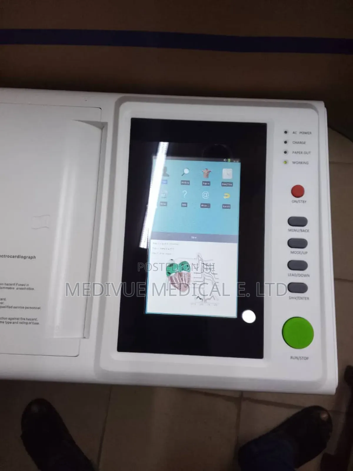 Contec Ecg Machine 12 Channels