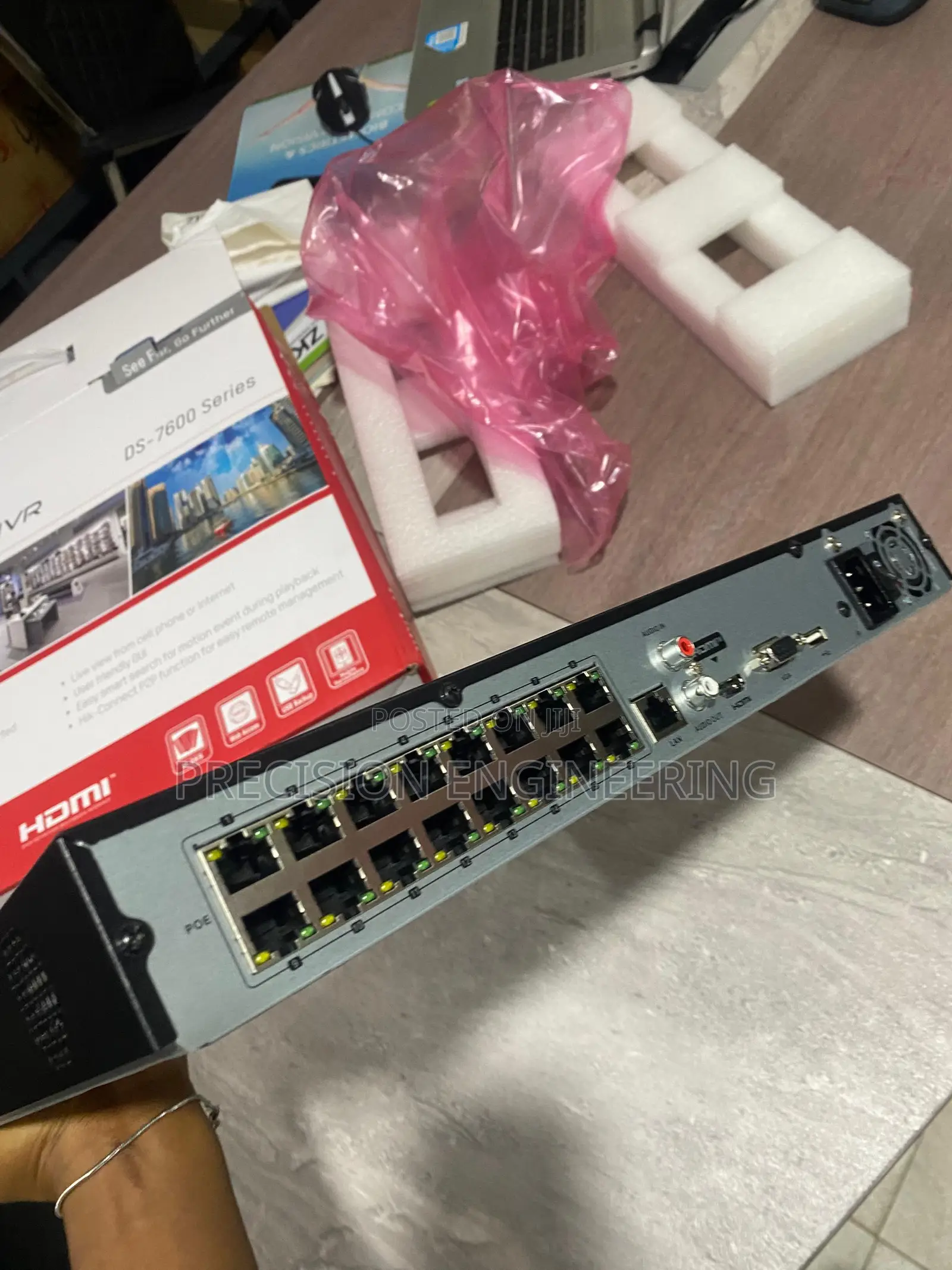 Hikvision Ds-7616ni-q2/16p (16-ch 1u 16 Poe 4k Nvr)
