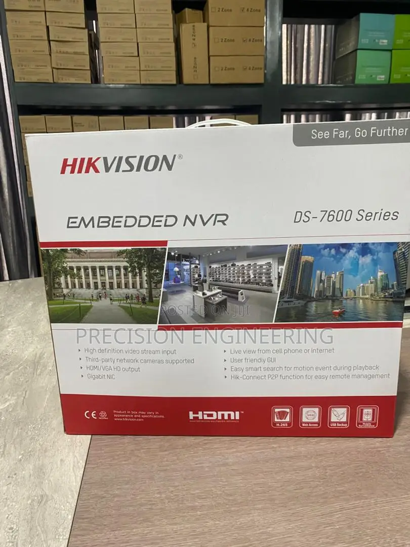 Hikvision Ds-7616ni-q2/16p (16-ch 1u 16 Poe 4k Nvr)