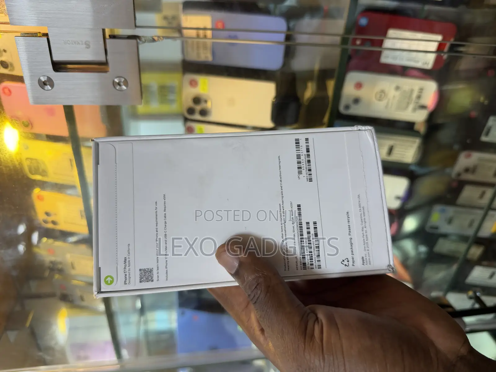 New Apple iPhone 17 Pro Max 256 GB Silver