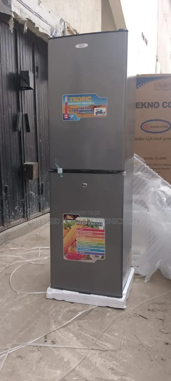 Tekno Cool ( 250l ) Fast Ice Maker Double Door Refrigerator > 2 Yrs