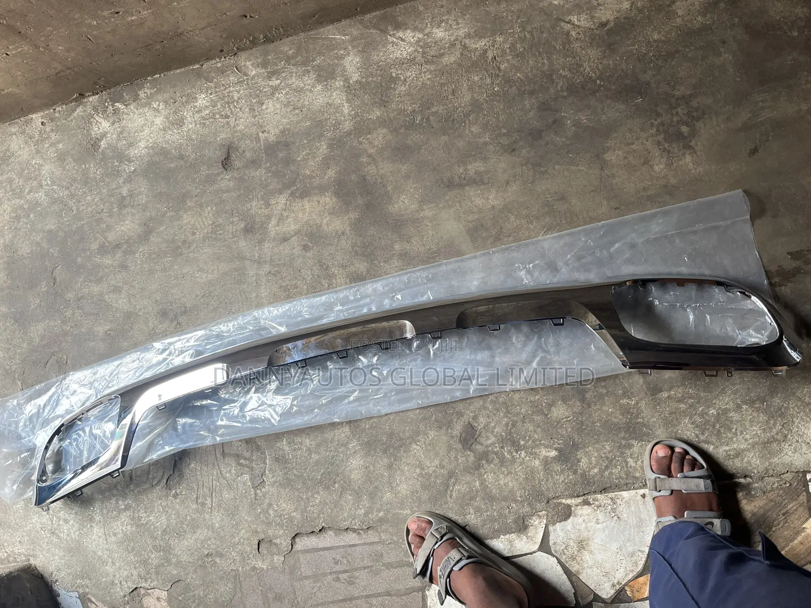 Back Bumper Chrome for Gle 450 2020 Model