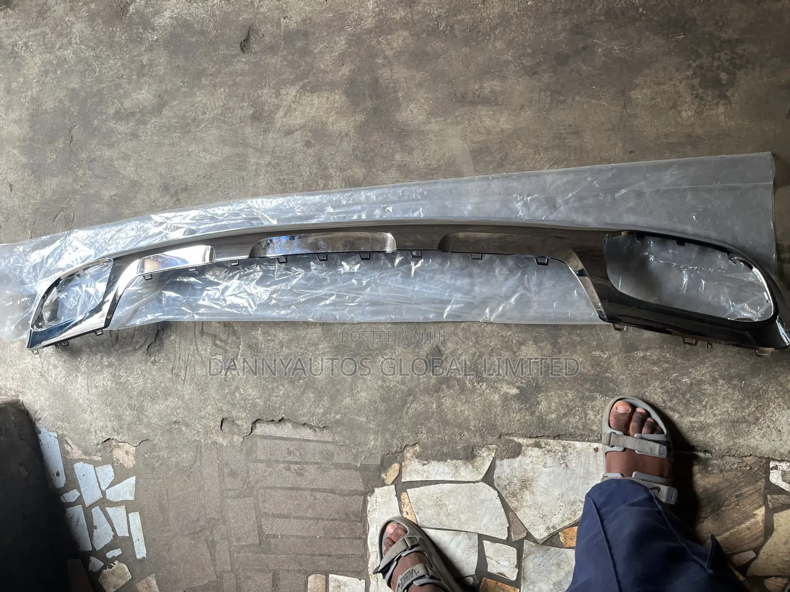 Back Bumper Chrome for Gle 450 2020 Model