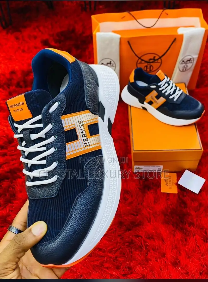 Hermes Quality Luxury Men Sneakers