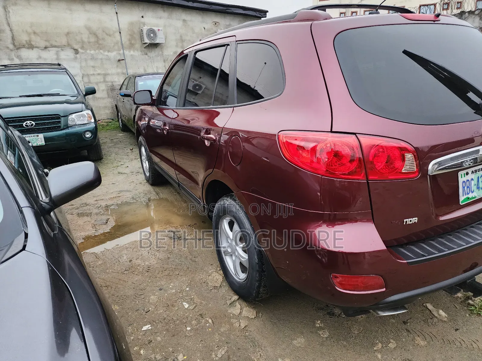 Hyundai Santa Fe 2.7 V6 2009 Red