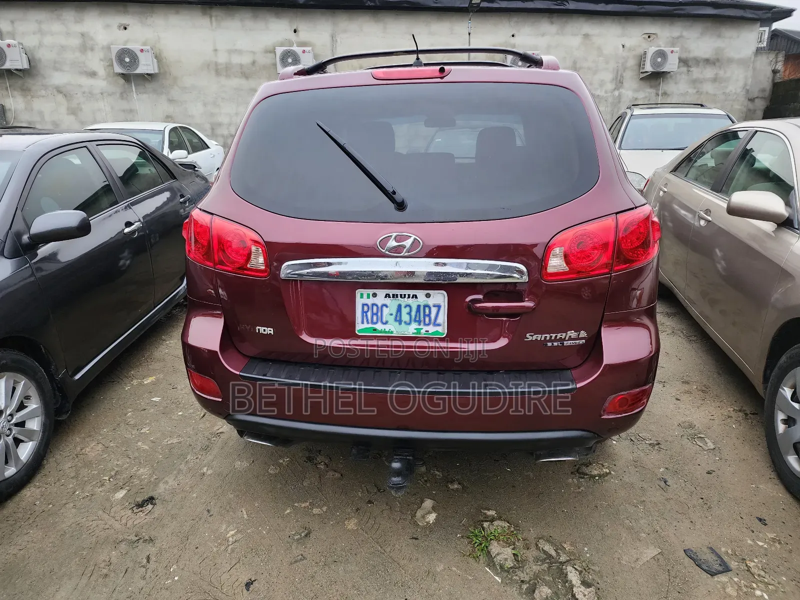 Hyundai Santa Fe 2.7 V6 2009 Red