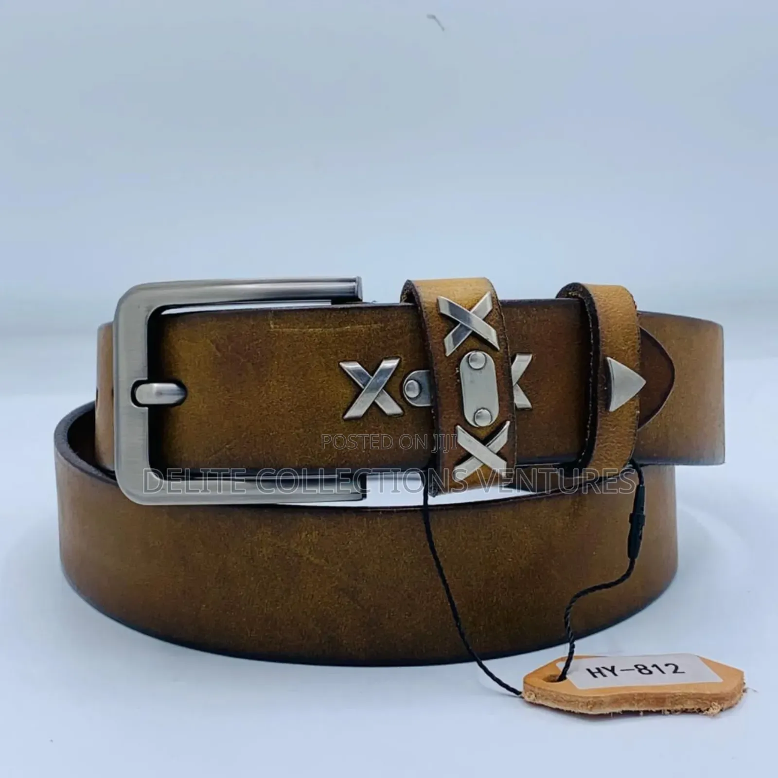 *High Quality Scratch Resistant  Pure Skin Leather Belts