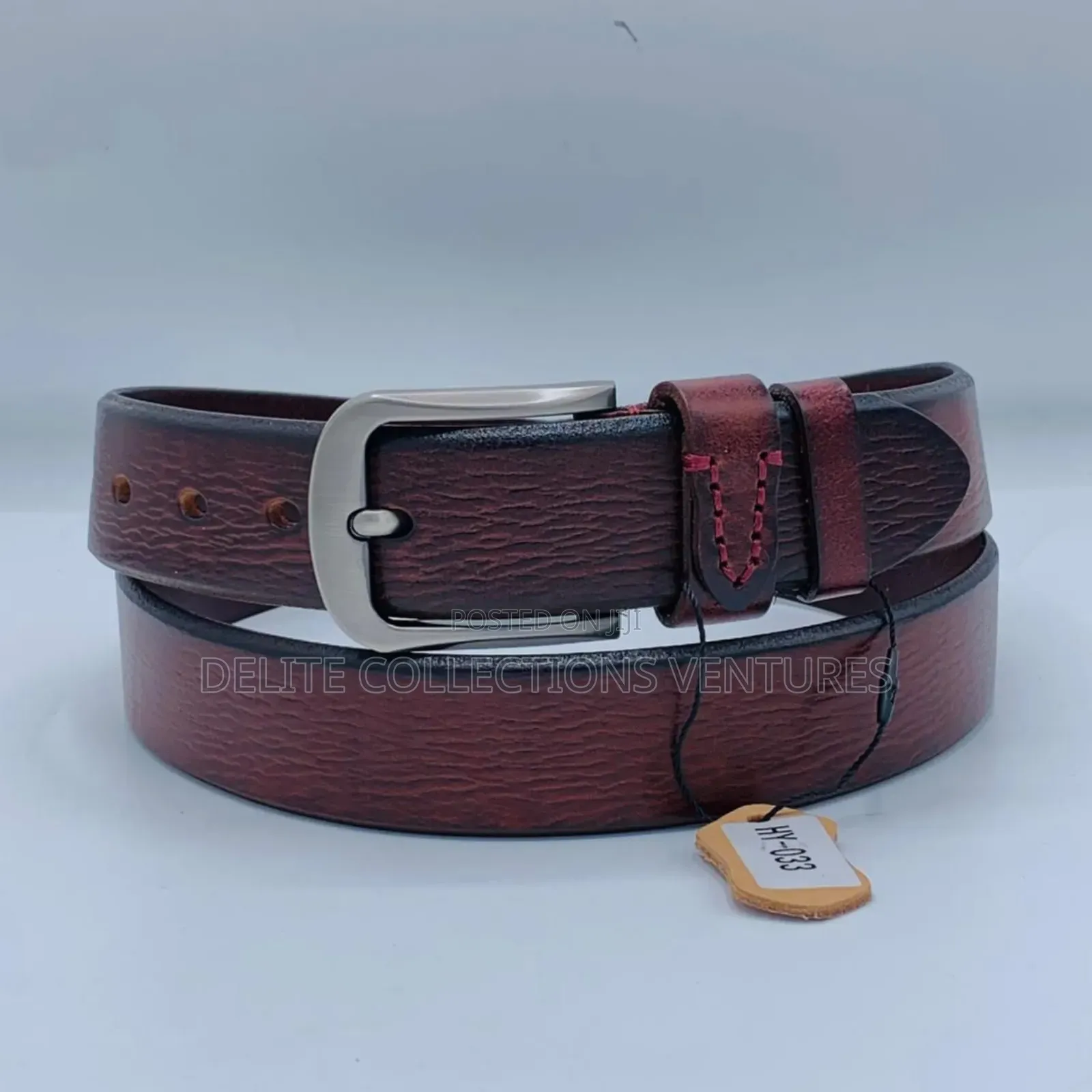 *High Quality Scratch Resistant  Pure Skin Leather Belts