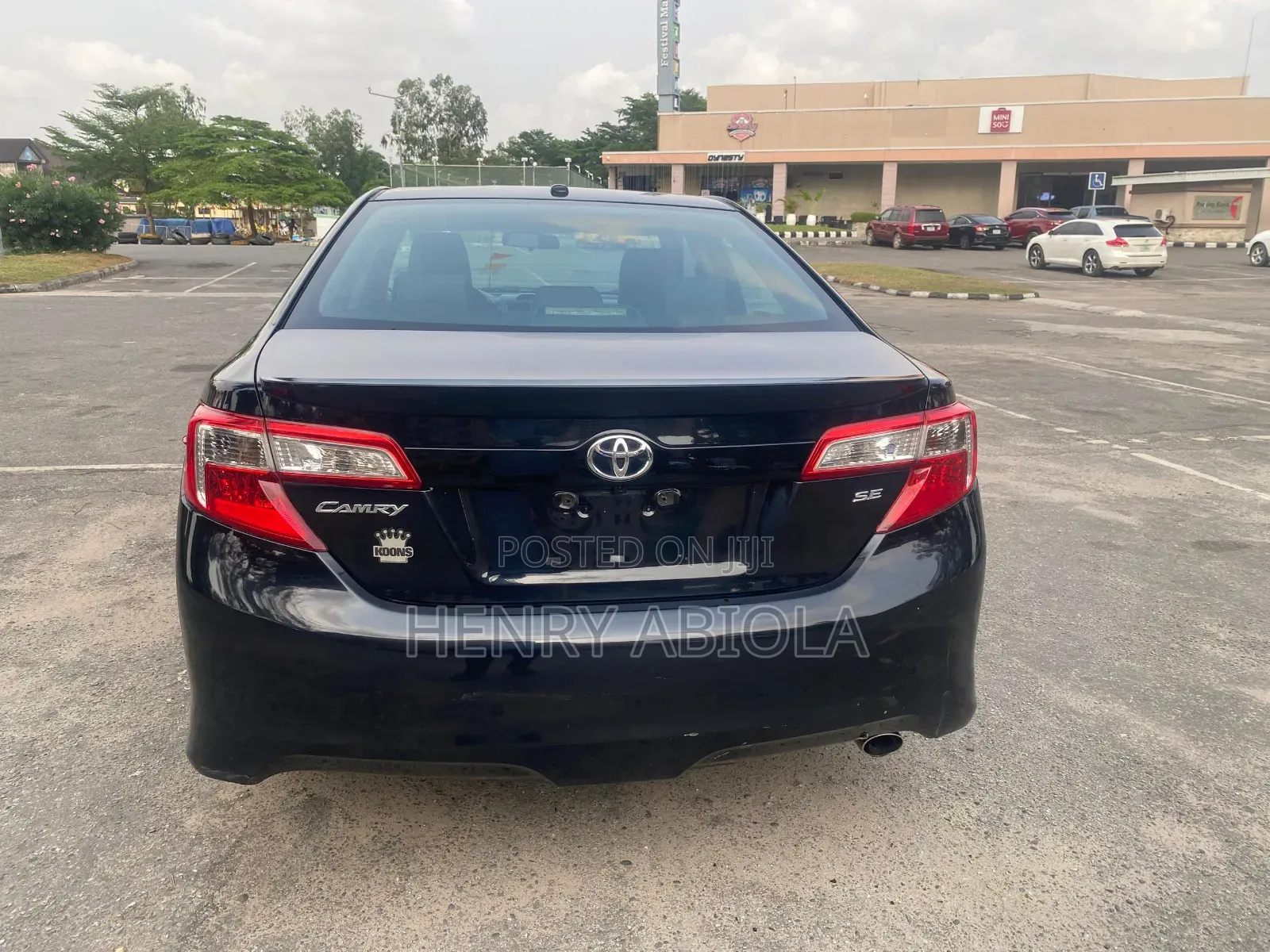 Toyota Camry SE 4dr Sedan (2.5L 4cyl 6A) 2012 Black