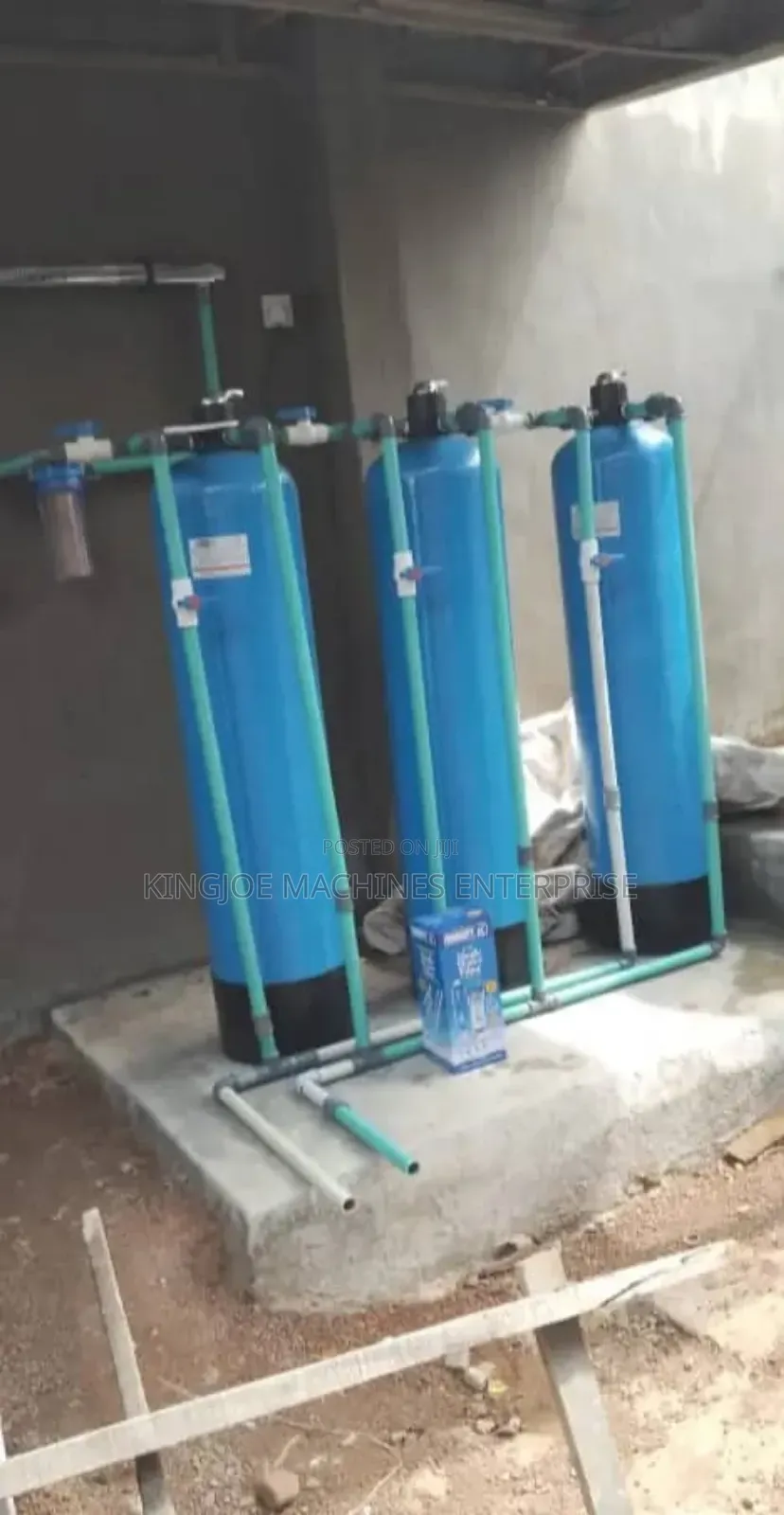 Fiberglass Tank Treatment Plant